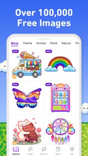 Pop Pixel – раскраска по номерам 1.3.5. Скриншот 2