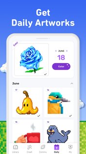 Pop Pixel – раскраска по номерам 1.3.5. Скриншот 7