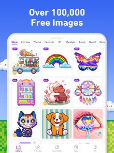 Pop Pixel – раскраска по номерам 1.3.5. Скриншот 10