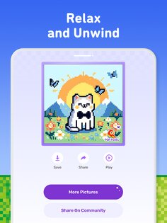 Pop Pixel – раскраска по номерам 1.3.5. Скриншот 16