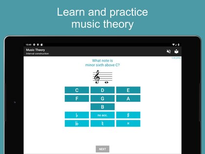 MyMusicTheory 2.5.6. Скриншот 6