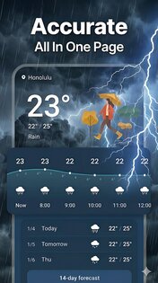 Live Weather & Weather Radar 2.2.1. Скриншот 1