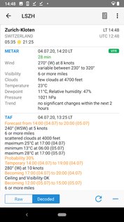AeroWeather 1.10.10. Скриншот 3