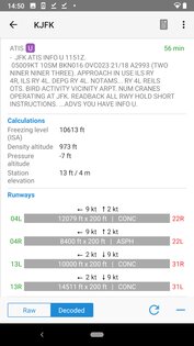 AeroWeather 1.10.10. Скриншот 4