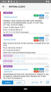 AeroWeather 1.10.10. Скриншот 5