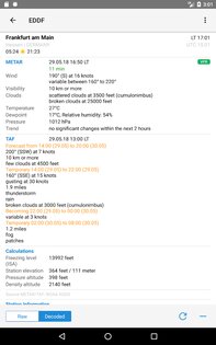 AeroWeather 1.10.10. Скриншот 12
