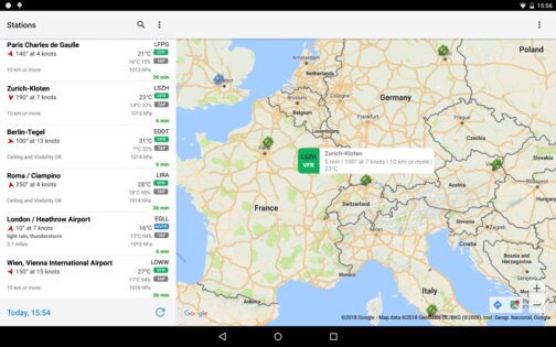 AeroWeather 1.10.10. Скриншот 17