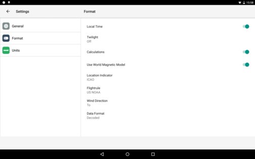 AeroWeather 1.10.10. Скриншот 19
