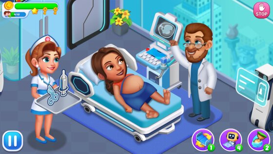 Happy Doctor: больница игра 4.0.0. Скриншот 2