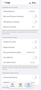 Barometer & Altimeter Pro 3.0.0. Скриншот 7