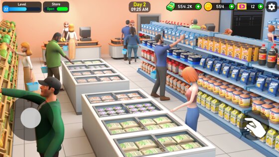 Supermarket Tycoon 3D 10.35. Скриншот 6
