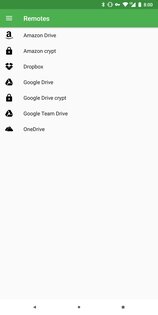 RCX — Rclone for Android 1.12.2. Скриншот 1
