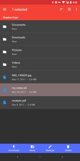 RCX — Rclone for Android 1.12.2. Скриншот 4
