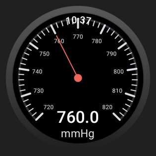 Barometer+ Pressure tracker 1.7.9. Скриншот 9