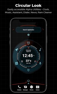 Alpha Hybrid Launcher 15.7. Скриншот 1