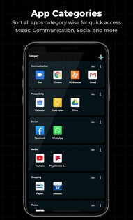 Alpha Hybrid Launcher 15.7. Скриншот 7