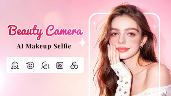 Красота Макияж Камера 1.3.0. Скриншот 1