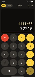 Numio Calculator 1.0.7. Скриншот 1