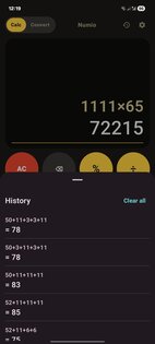 Numio Calculator 1.0.7. Скриншот 3