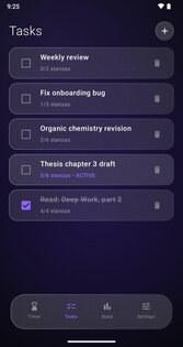 Stanza: Pomodoro Timer 0.1.2. Скриншот 3