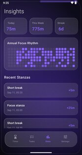 Stanza: Pomodoro Timer 0.1.2. Скриншот 4