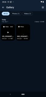 LensCast 0.1.6. Скриншот 3