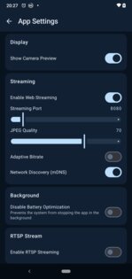 LensCast 0.1.6. Скриншот 4