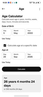 DayCalcy 3.43.5. Скриншот 2