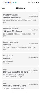 DayCalcy 3.43.5. Скриншот 7