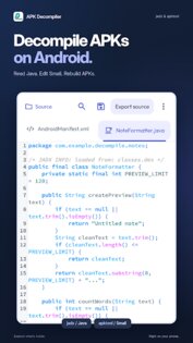 Декомпилятор APK: jadx/apktool. Скриншот 1