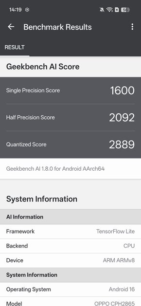 Четыре камеры по 50 Мп и компактный экран: обзор OPPO Reno 16 — Производительность и тесты. 3
