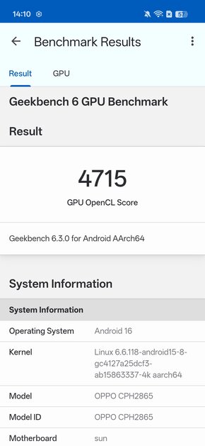 Четыре камеры по 50 Мп и компактный экран: обзор OPPO Reno 16 — Производительность и тесты. 7