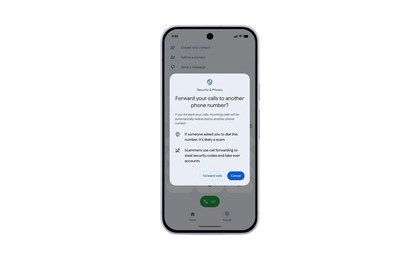 Android скроет пароли при показе экрана и усилит защиту от мошенников