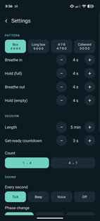 Box Breathing 1.0.5. Скриншот 2