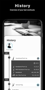 Thenics: Calisthenics Coach 7.0.26. Скриншот 5