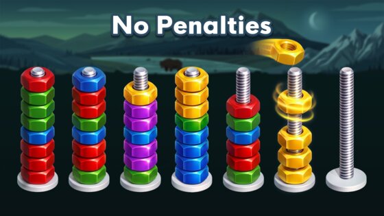 Nut Sort Puzzle Games 1.0.22. Скриншот 7