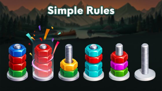 Nut Sort Puzzle Games 1.0.22. Скриншот 8