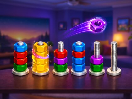 Nut Sort Puzzle Games 1.0.22. Скриншот 17