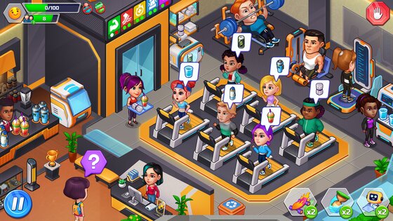 Happy Fitness: Gym Game 1.9.4. Скриншот 4