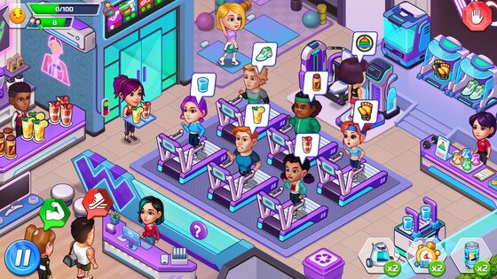 Happy Fitness: Gym Game 1.9.4. Скриншот 5