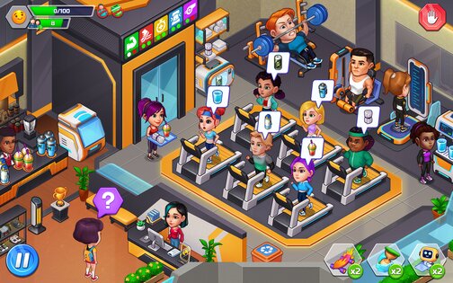 Happy Fitness: Gym Game 1.9.4. Скриншот 12