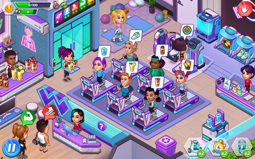 Happy Fitness: Gym Game 1.9.4. Скриншот 13