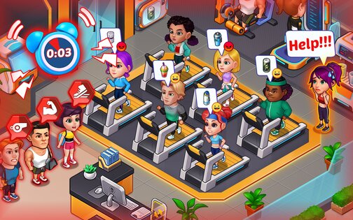 Happy Fitness: Gym Game 1.9.4. Скриншот 14