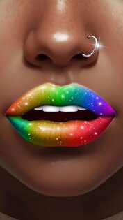 Lip Art Beauty DIY Makeup Game 0.2.7. Скриншот 2