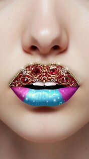 Lip Art Beauty DIY Makeup Game 0.2.7. Скриншот 4