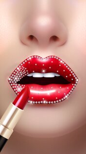 Lip Art Beauty DIY Makeup Game 0.2.7. Скриншот 14