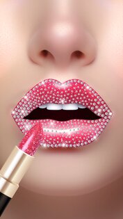 Lip Art Beauty DIY Makeup Game 0.2.7. Скриншот 28