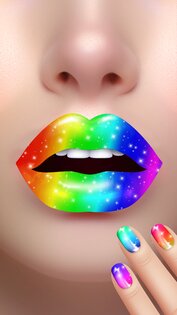 Lip Art Beauty DIY Makeup Game 0.2.7. Скриншот 30