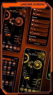 Hi-tech Circuit Launcher 39.0. Скриншот 2