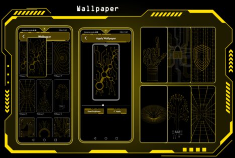 Hi-tech Circuit Launcher 39.0. Скриншот 14